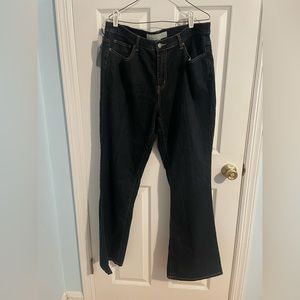 Low Waist Fitted Hip and Thigh Flared Leg Stretch Flare Jeans NWT